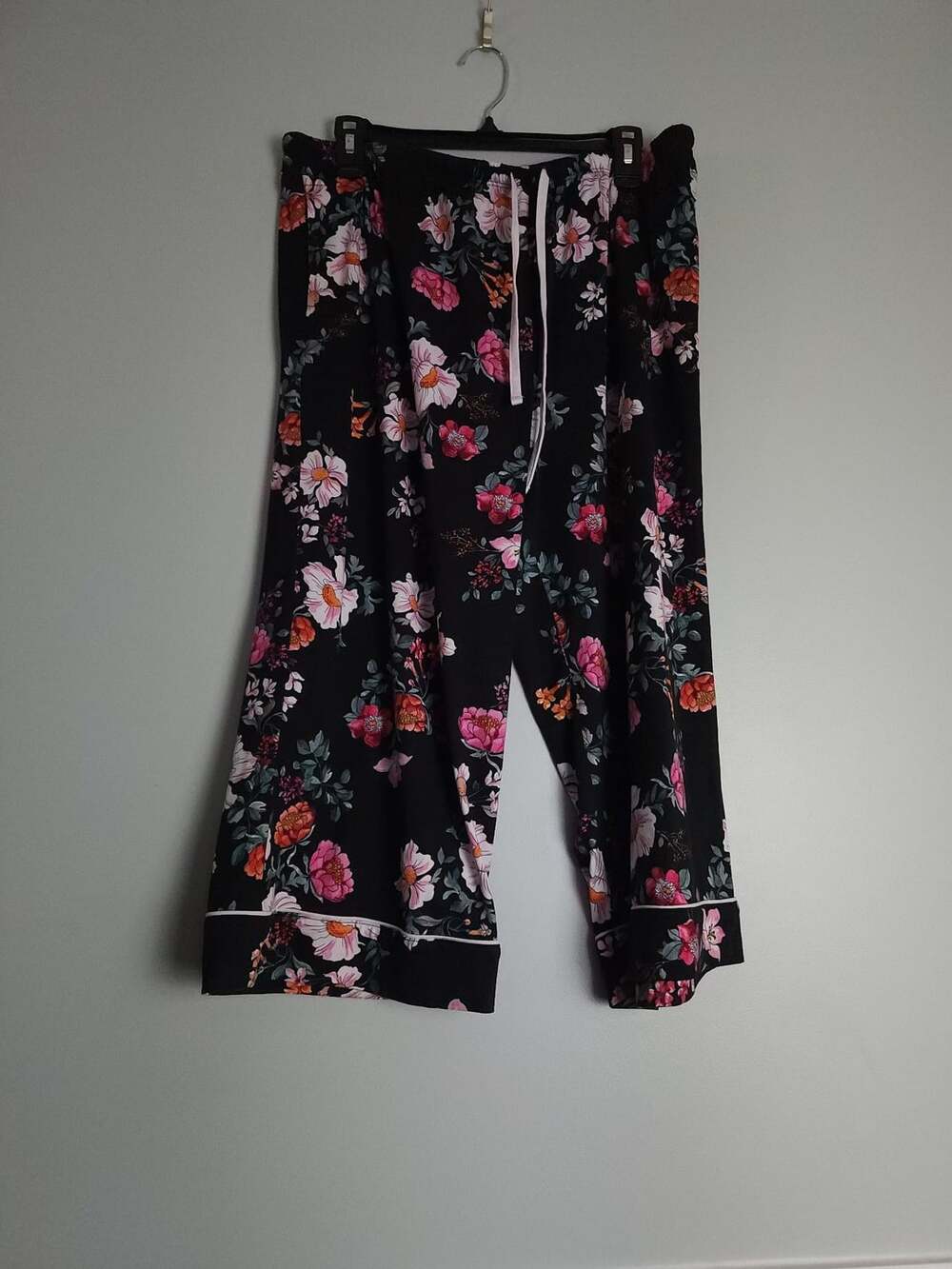 Sleepwear Casualchic Room Service Women's Floral Print Pajama Crop Pants